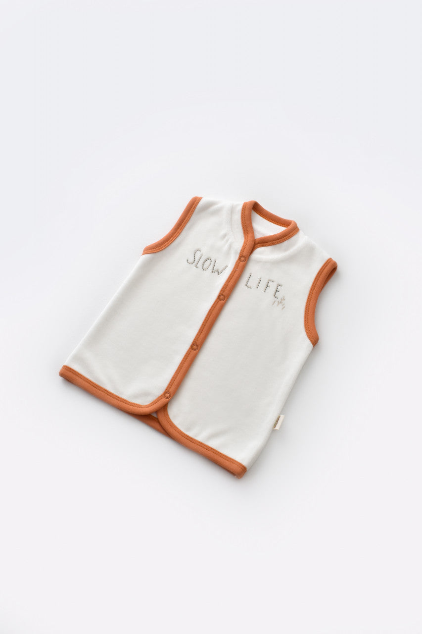 Set 3 piese Broscuta cu body, pantalonasi si vestuta din 80%bumbac organic si 20% poliester - , BabyCosy